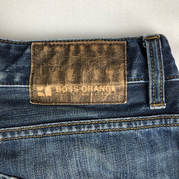 Jeans Hugo Boss Orange - Taille W31 L34, Occasion Très Bon état